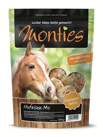 Monties Pferde Snack - Hufeisen Mix
