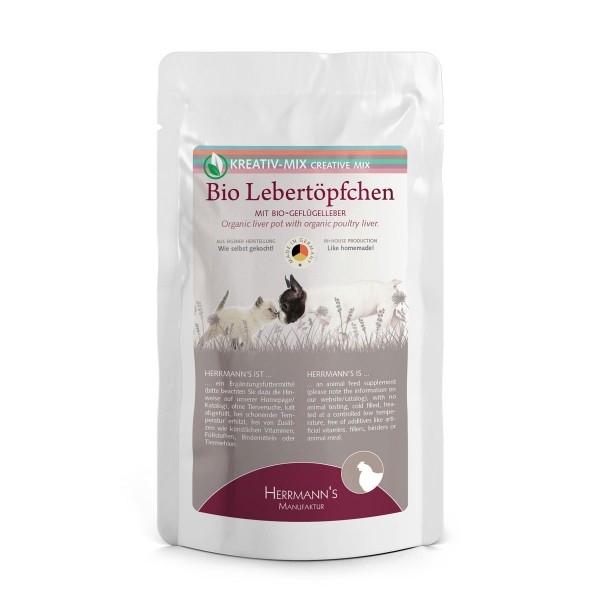 Herrmanns Kreativ Mix Bio Lebertöpfchen 100g