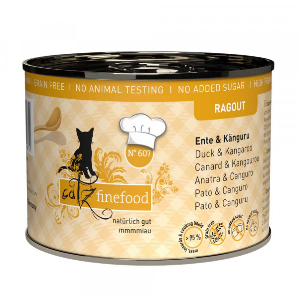 catz finefood Ragout N° 607 Ente & Känguru 190g